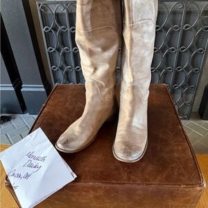 Frye Gray Paige Boots sz 11 wide calf friendly